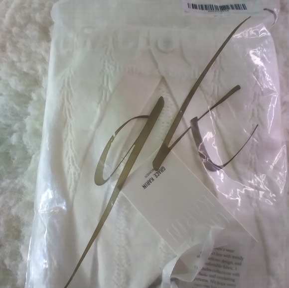 NWT Grace Karin white button down crop sweater XL - Picture 11 of 13